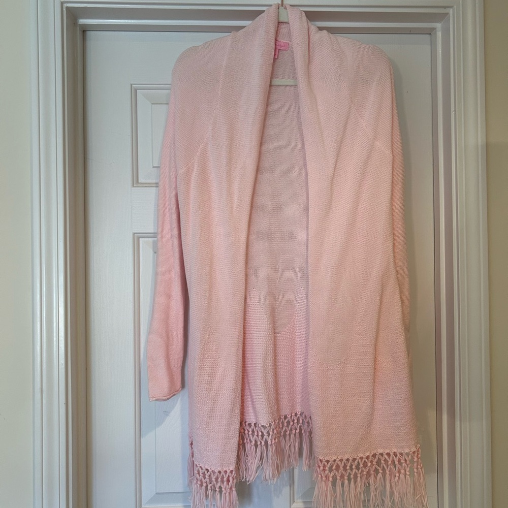 Lilly Pulitzer Tatum Cardigan in Light Pink